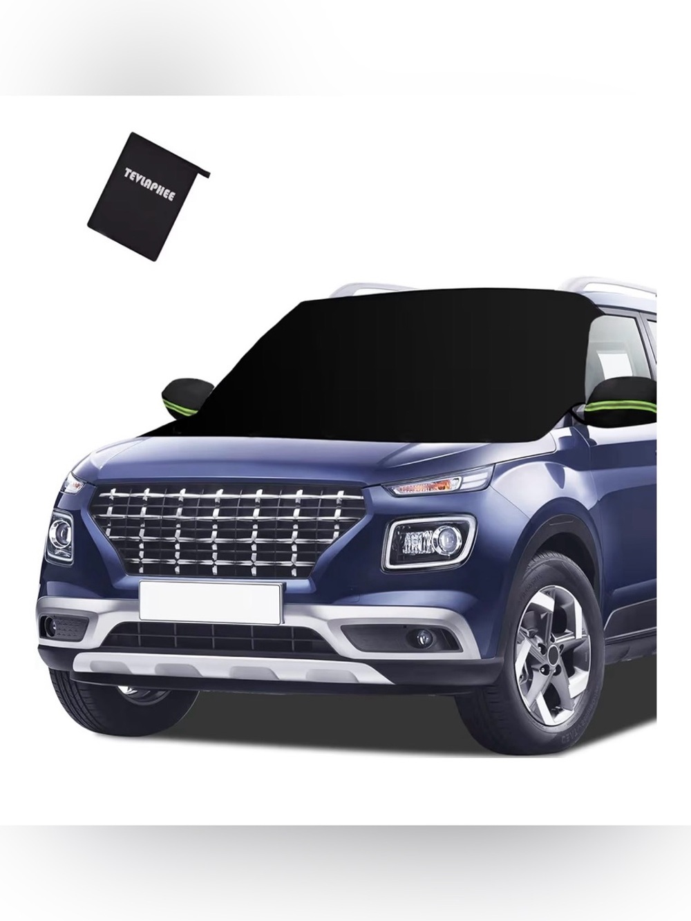 TEVLAPHEE WINDSHIELD COVER FOR SNOW AND ICE WATERPROOF UNIVERSAL FIT HEAVY DUTY
